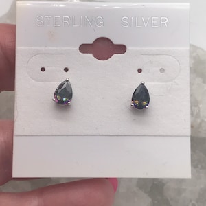 Mystic Topaz Stud Earrings