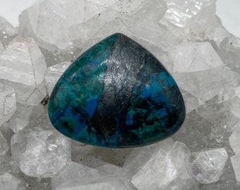 Azurite/Chrysocolla in Boulder Cabochon  35.10CT