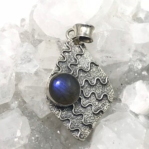Labradorite Sun Pendant
