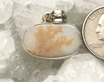Beautiful Dendritic Agate Pendant