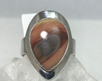 Abstract Imperial Jasper Ring, Size 10