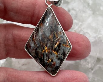 Astrophyllite Crystal Pendant