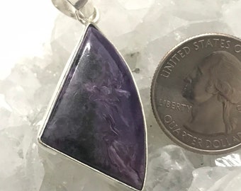 Gorgeous Charoite Pendant
