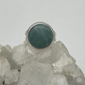 Gorgeous Aquamarine Ring Size 7