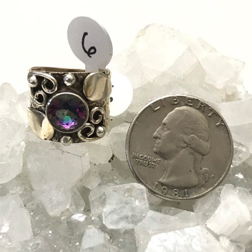 Mystic Topaz orders Ring, Size 6