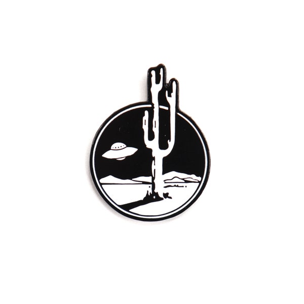 UFO Enamel Pin