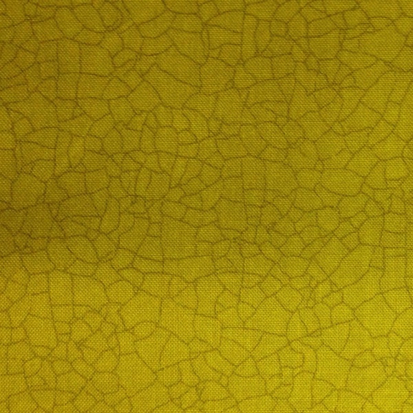 Mustard-Colored Crackle by Kathy Schmitz for Moda Fabrics, 100% Cotton