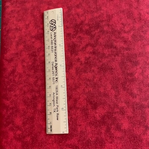 SALE:  Scarlet Red Texture, Dappled, Basic Blenders, 100% Cotton