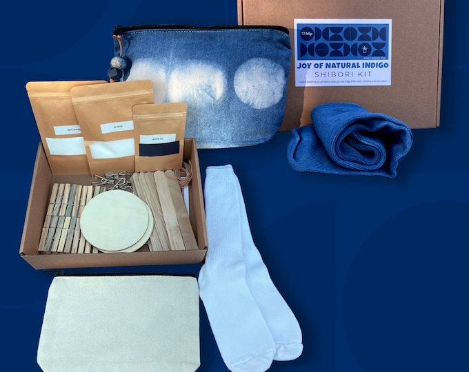Joy Of Natural Indigo Shibori Kit