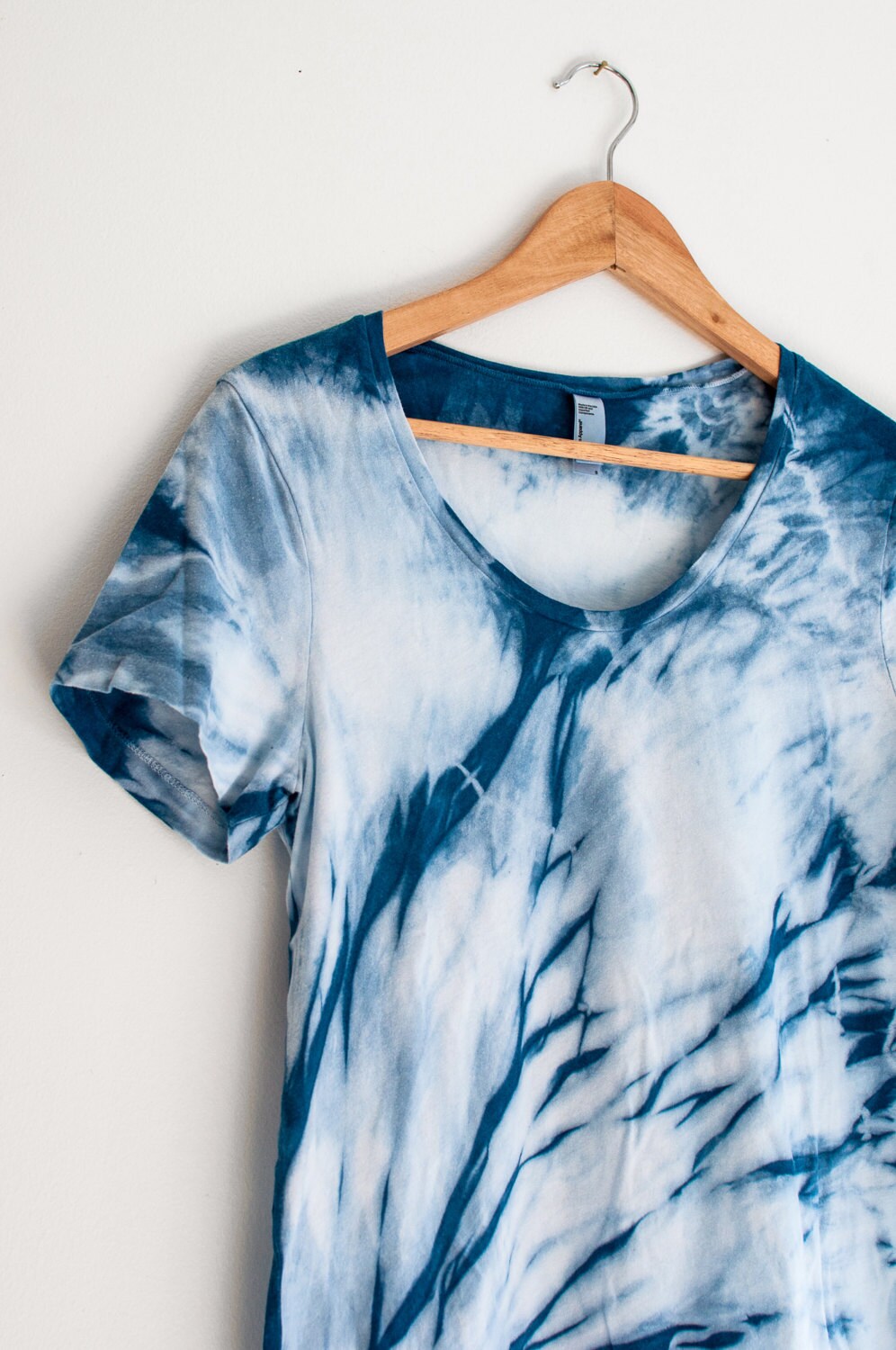 Printed Shibori Tie-Dye T-Shirt - Luxury Grey