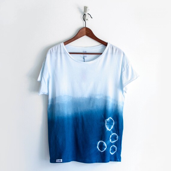 indigo tie dye sweatshirt