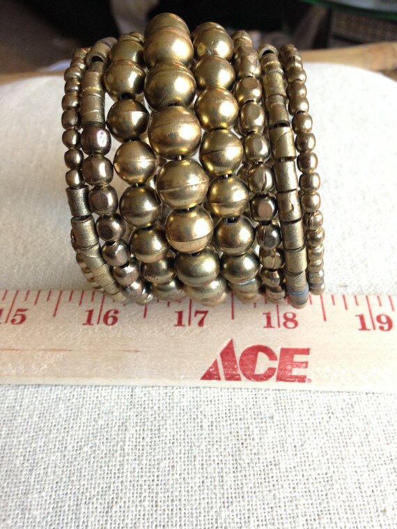 20% offNew Price  8 Row Gold Wrap Bracelet View 5