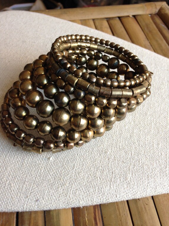 20% offNew Price  8 Row Gold Wrap Bracelet View 3