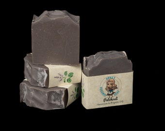 Patchouli Soap, All Natural Handmade, Natural, Vegan, Organic