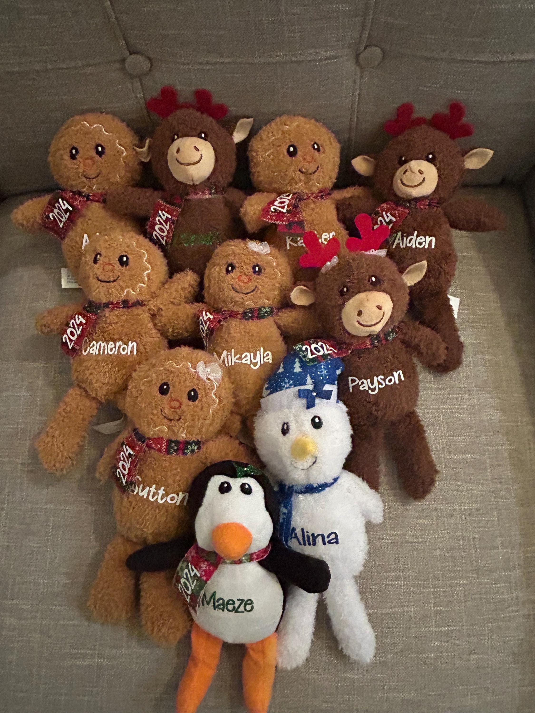 Christmas plush bulk sales