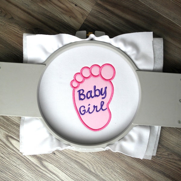 New Born Foot (Girl/Boy) Embroidery Design