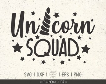 Download Unicorn squad svg | Etsy