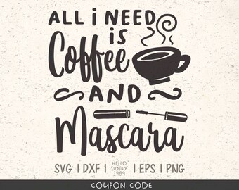 Download Coffee Mascara Svg Etsy