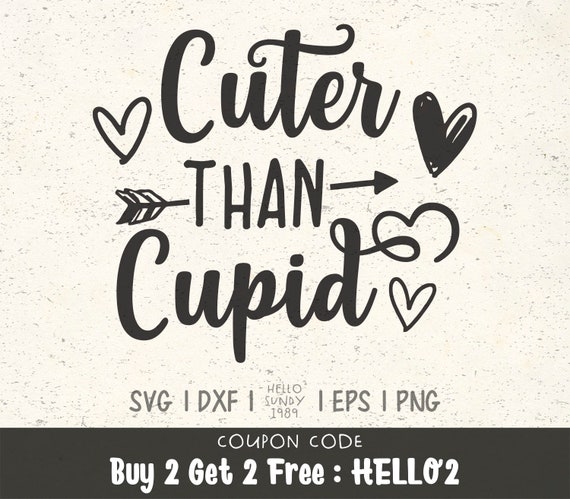 Download Cuter Than Cupid Svg Valentine S Day Svg Valentine Kiss Clipart Files Svg Files For Cricut Svg Files For Silhouette Svg File For Cut By Hellosundy1989 Catch My Party