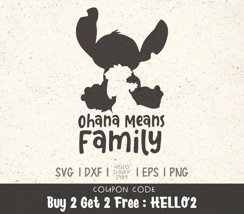Free Free 276 Disney Stitch Ohana Stitch Outline Svg SVG PNG EPS DXF File