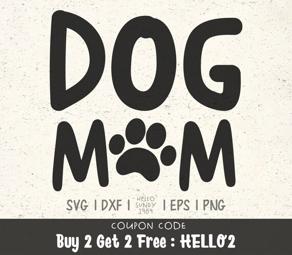 Download Dog Mom Svg Dog Lover Pet Lover Clipart Svg Files For Cricut Etsy SVG, PNG, EPS, DXF File