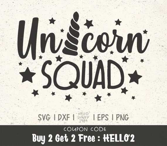 Download Unicorn Squad Svg Unicorn Quote Clipart Svg Files For Cricut Svg Files For Silhouette Svg File For Cut By Hellosundy1989 Catch My Party SVG, PNG, EPS, DXF File