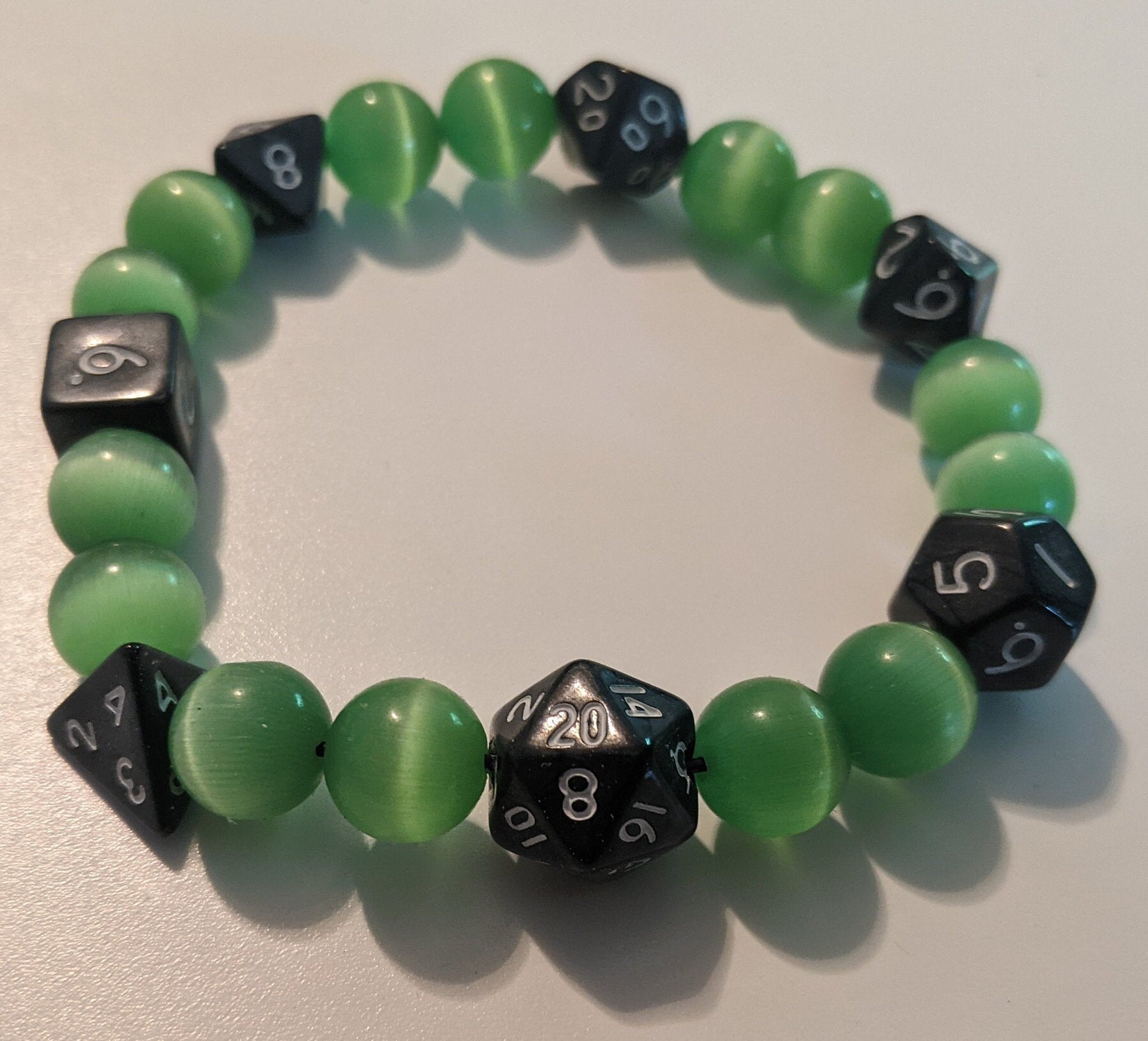 Dungeons and Dragons Dice Bracelet | Etsy