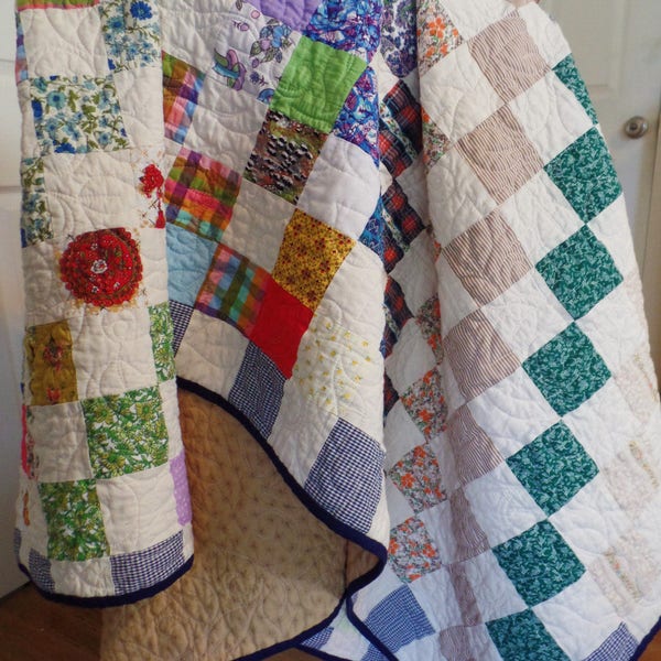 Handmade Quilt, Vintage Quilt, Traditional Quilt, Patchwork Quilt, King, Queen, Full, and Twin Size Custom Quilt, CUSTOM QUILT DEPOSIT