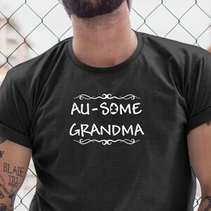 Ausome Grandma Autistic Spectrum Grandparent Nana Granny Vintage Distressed