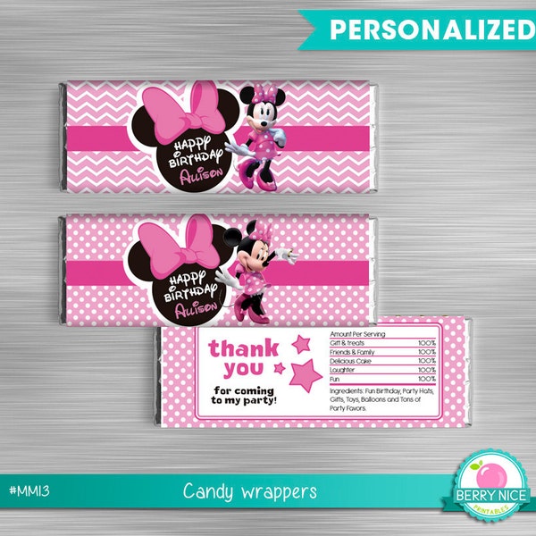 Minnie Mouse Candy - Etsy