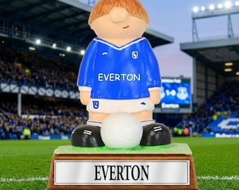 Everton FC Fan Personalised Gift. Custom Football Birthday Retirement Anniversary Present for Men Him Dad Son Husband