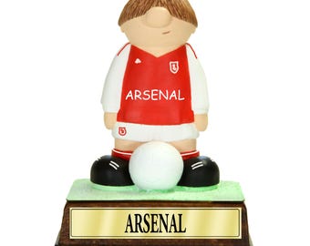 Personalised Arsenal FC Gift - Birthday Anniversary Retirement Present. Custom Football Dad Son Grandad Kids