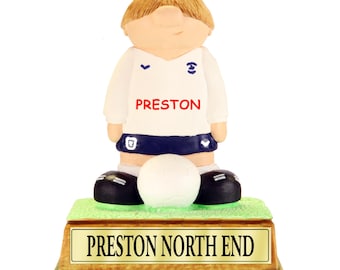 Preston North End FC Personalised Gift. Custom Preston Fan Football Birthday Retirement Anniversary Present for Him Dad Son Kids Husband