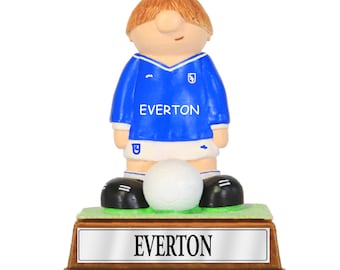 Everton FC Personalised Football Fan Gift, Birthday Present