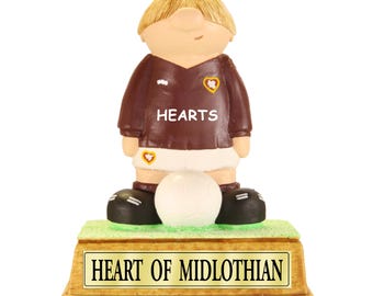 Heart of Midlothian FC Personalised Gift. Custom Hearts Fan Football Birthday Retirement Anniversary Present for Him Dad Son Kids Husband
