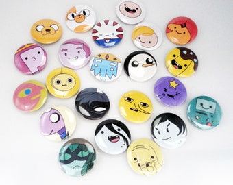 1.25" Pop Culture Button Pins