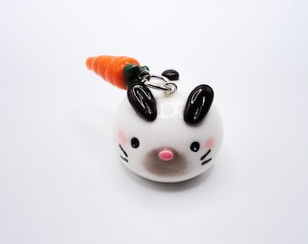 Bunny & Carrot Charm