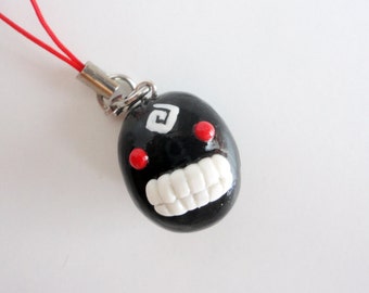 Black Spirit Polymer Keychain