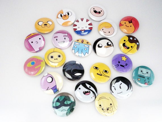 1.25 Pop Culture Button Pins 