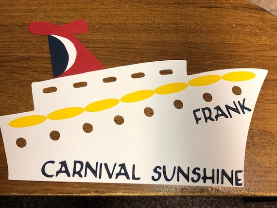 Carnival Cruise Line Ship Door Magnet Kids Door Etsy