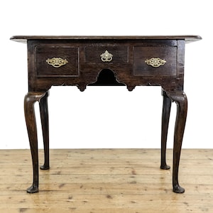 Antique 18th Century Oak Lowboy Table | Antique Tables | Antique Furniture | Antique Side Table (M-5730)