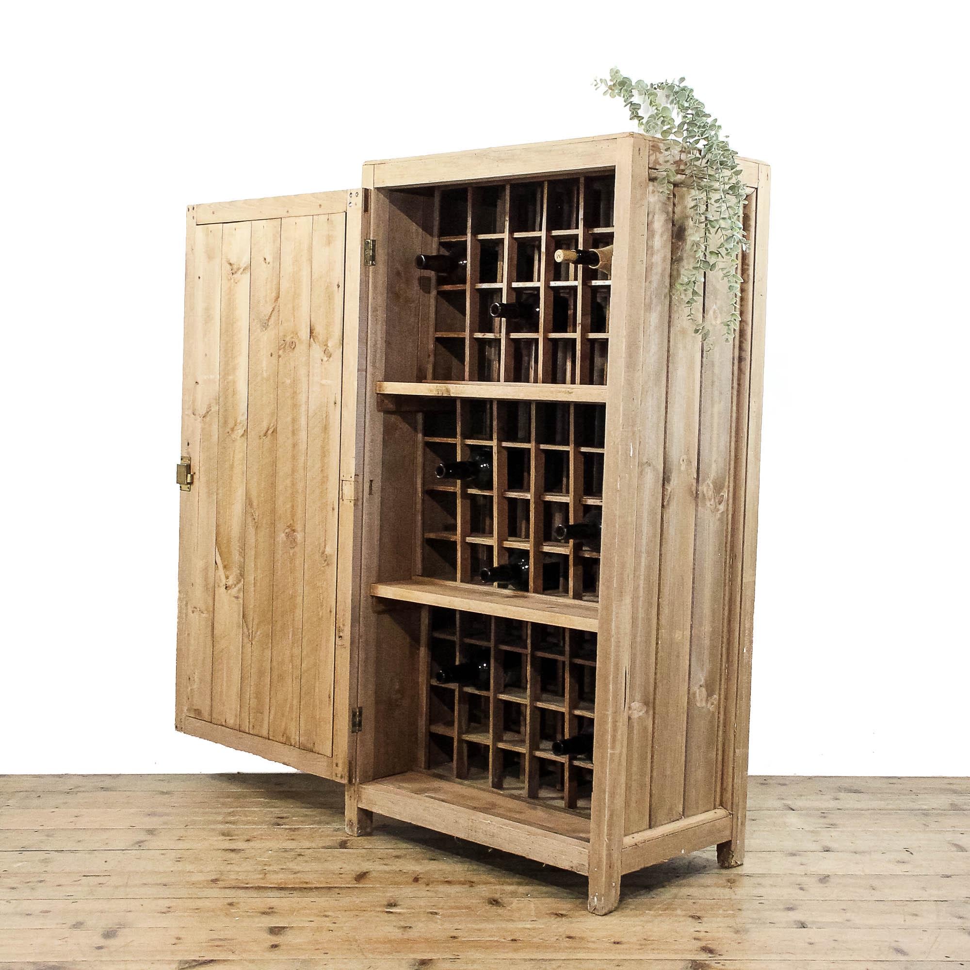 Antique Pine Wine Cabinet | Vintage Wardrobe | Storage Cupboard