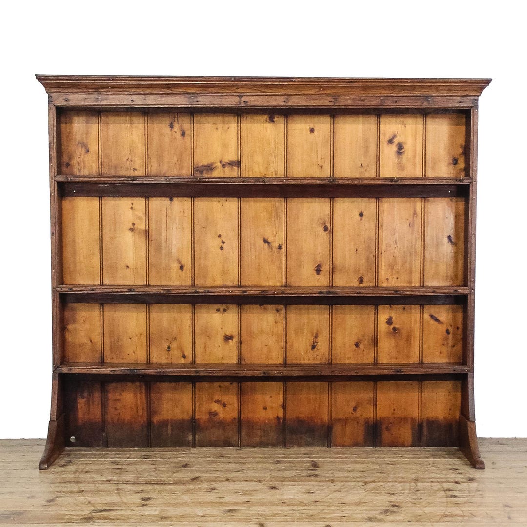 Antique Oak Dresser Rack | Antique Plate Rack | Antique Storage ...
