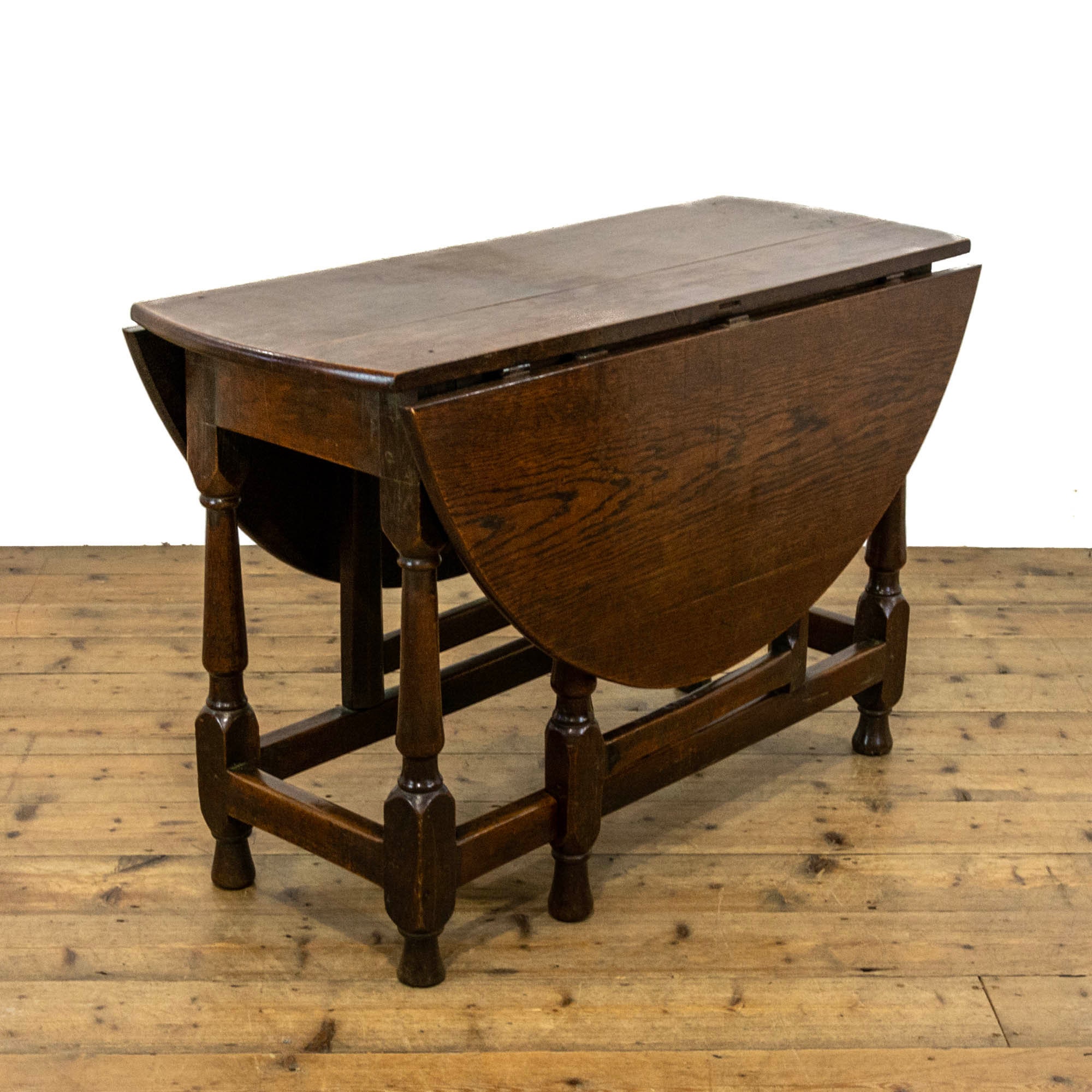 18th Century Antique Oak Gate Leg Table Drop Leaf Table Antique