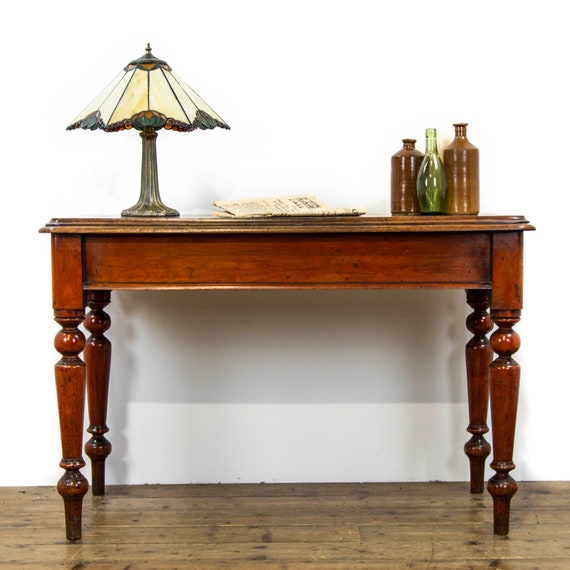 Antique Mahogany Console Table Antique Side Table Antique Table Victorian Antiques Hall Table M 3352 Etsy UK