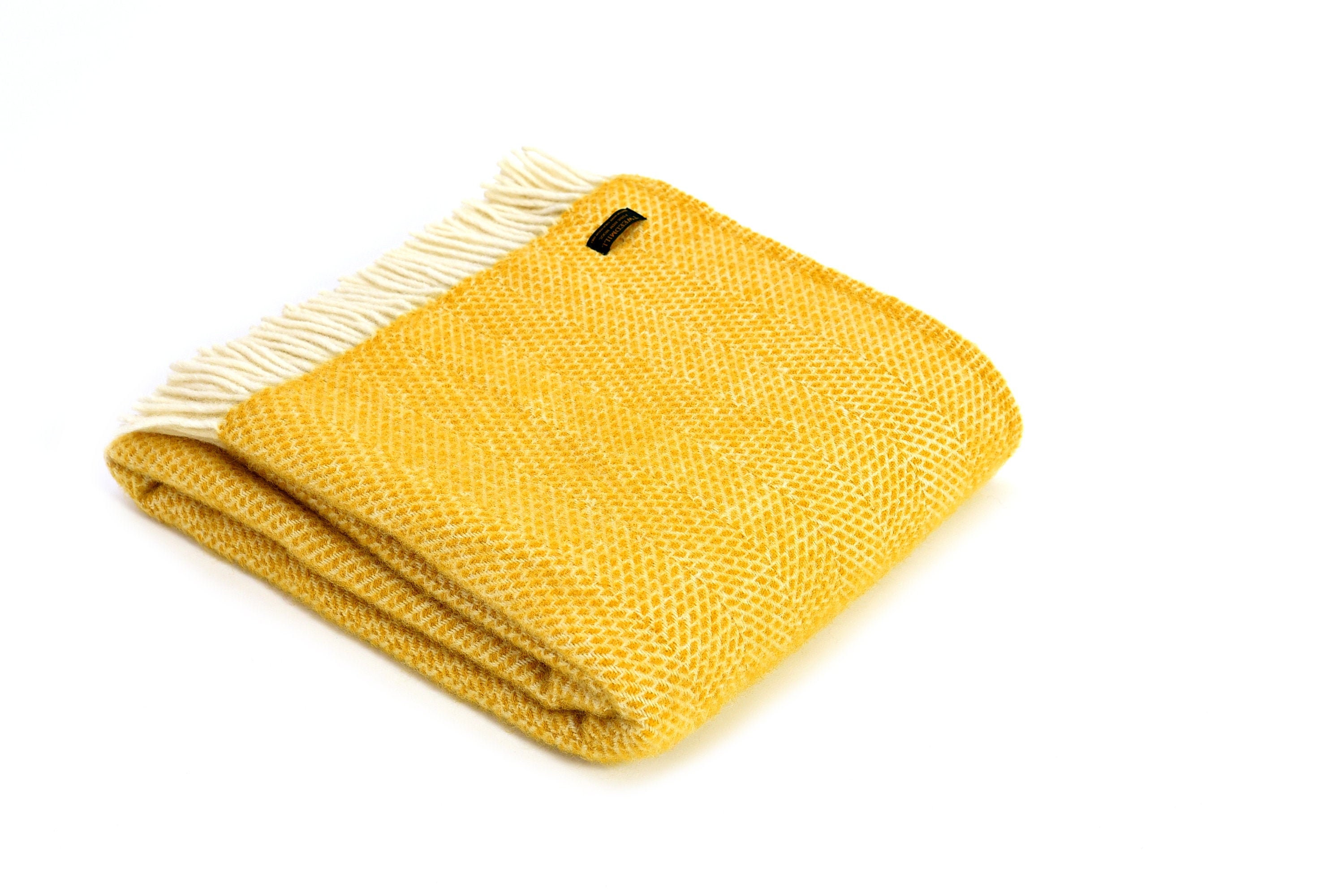 Blanket Yellow Blanket Yellow Throw Wool Blanket Throw Etsy UK