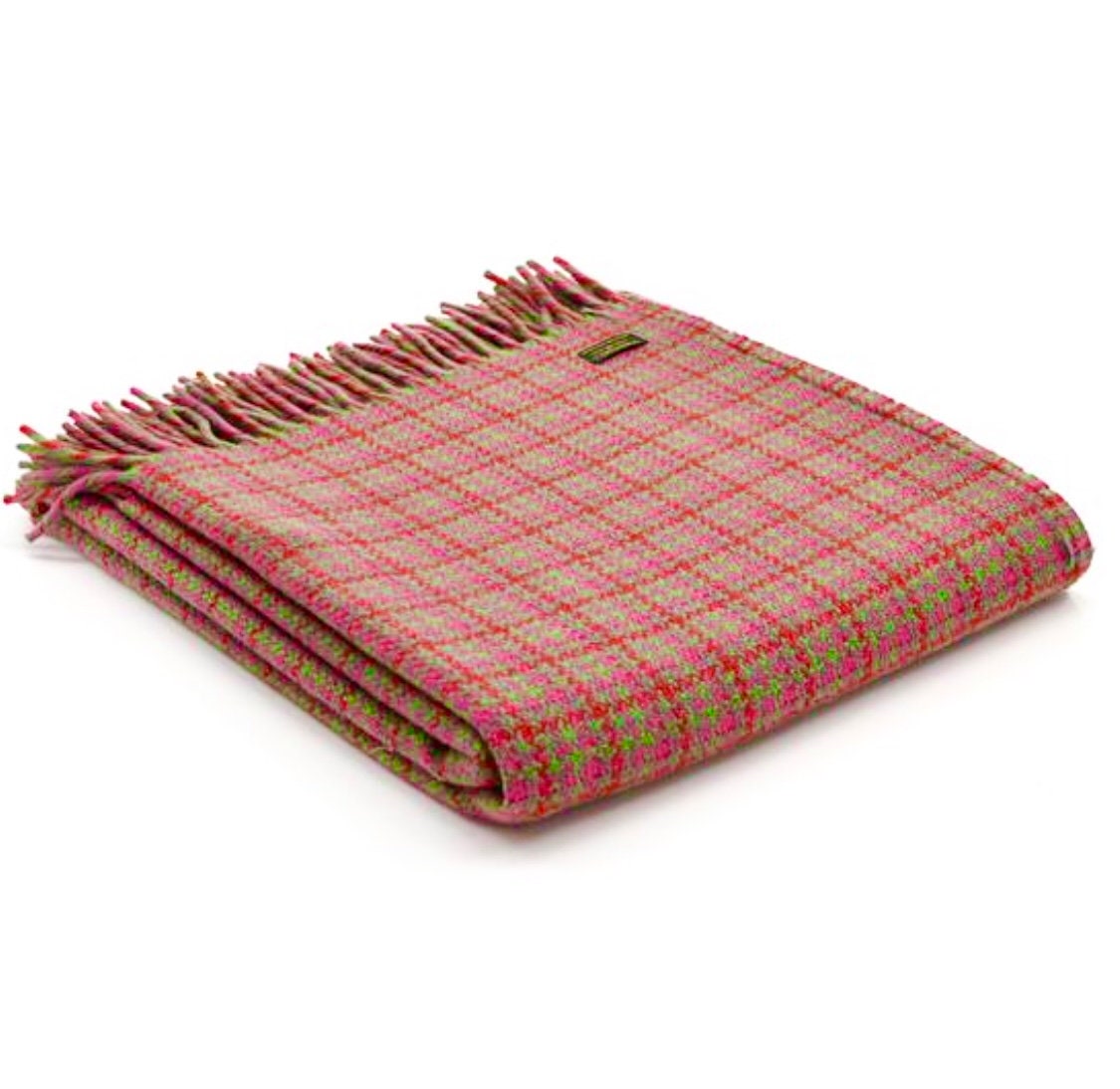 Blanket Pink Blanket Pink Throw Traditional Wool Blanket Etsy