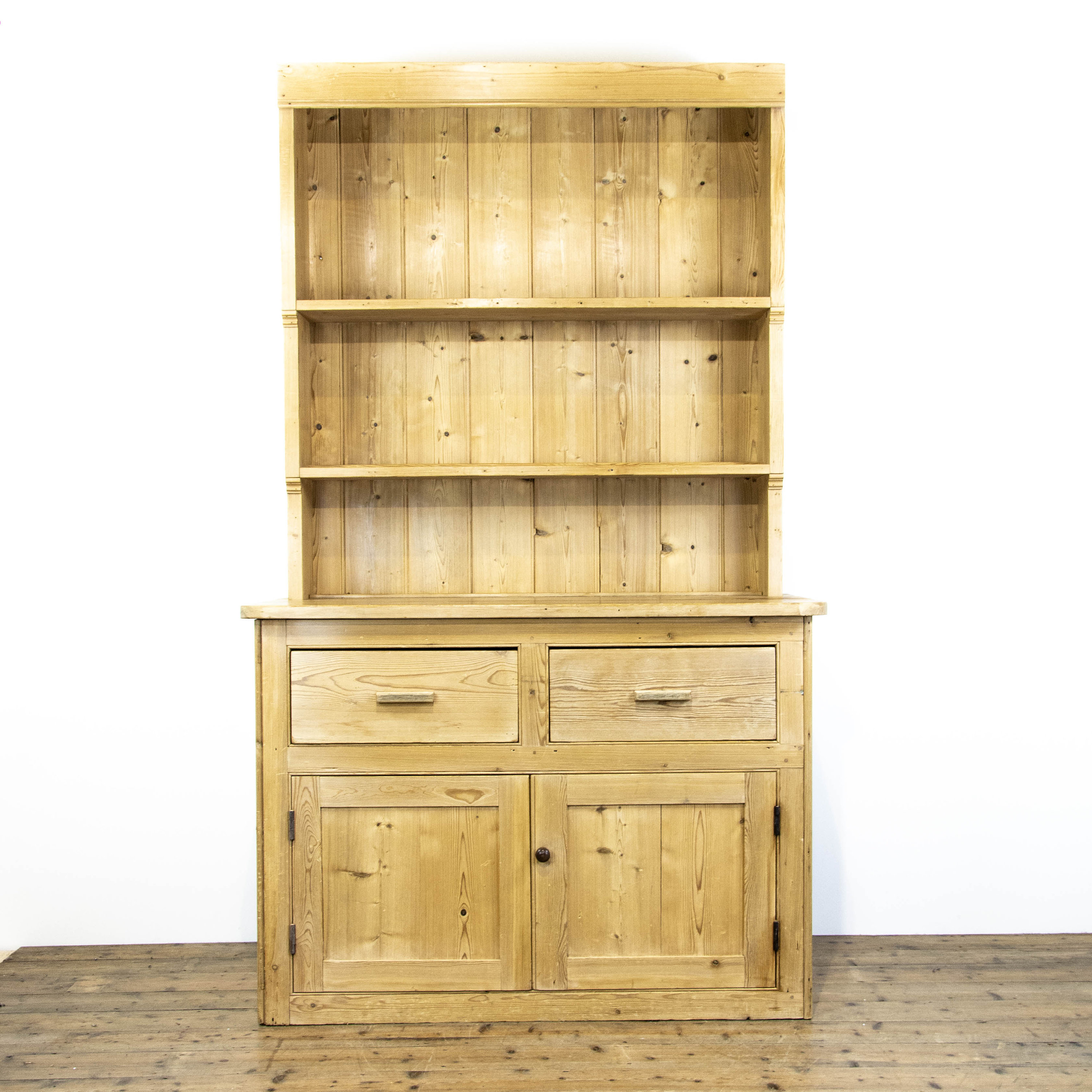 Antique Vintage Pine Dresser Storage Cupboard M-2367