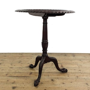 Antique 19th Century Tripod Table | Antique Table | Oak Table | Antique Furniture | Victorian Antiques (M-5684)