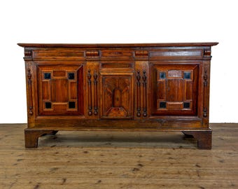 Antique Pine Wine Cabinet | Vintage Wardrobe | Storage Cupboard